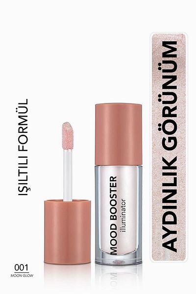 Flormar Liquid Illuminator (moonlight) - Mood Booster Liquid Illuminator - 001 Moon Glow -8682536043670