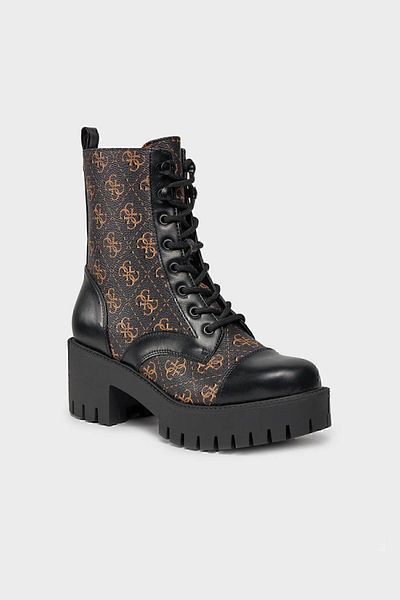 Guess Μπότες Walkup με φερμουάρ BOT FL8WAP FAL10 BROCR