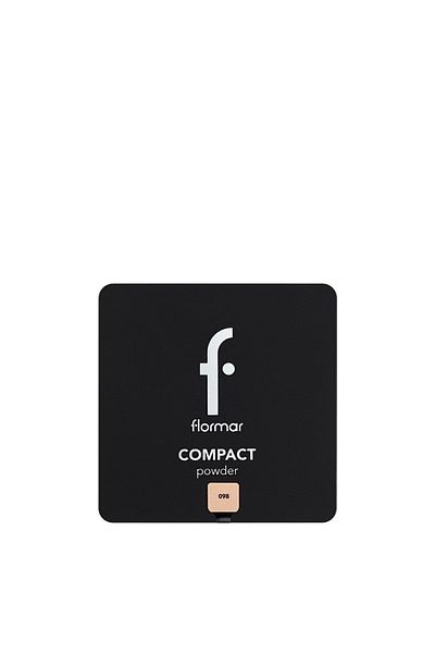 Flormar 098 Bej natural mediu - Pudră compactă pigmentată intens - 8682536051378