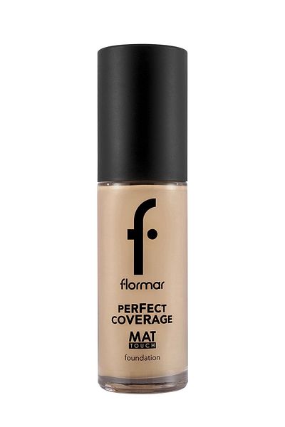 Flormar Foundation Containing Vitamin E with Matte Liner-Mat Touch Foundation-321 Natural Pastelle-8682536057769