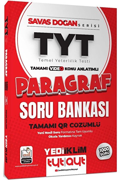 Yediiklim Yayınları 2025 TYT Savaş Doğan Serisi Tamamı Video Konu Anlatımlı Q...