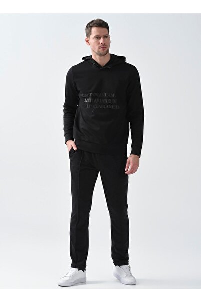 Fabrika Lastikli Bel Dar Paça Siyah Erkek Chino Pantolon Advert2
