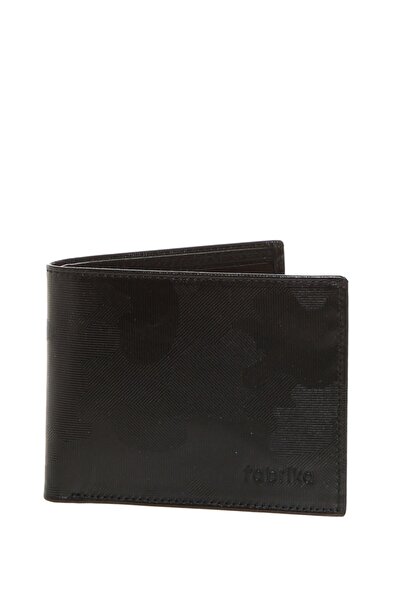 Fabrika Erkek Siyah Deri Cüzdan