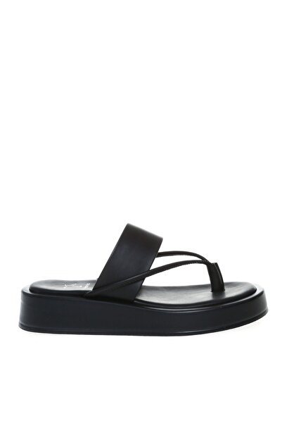 Fabrika Siyah Kadın Terlik Sofka