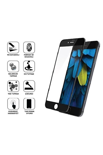 Powerfox Iphone Se 2020 5d Tam Kaplayan Kırılmaz Ekran Koruyucu Full Cam