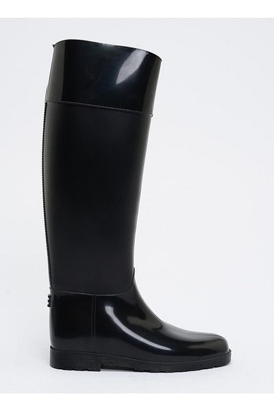 F By Fabrika Black Boots for Women Enda
