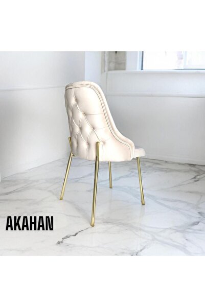 akahan Chester ( Kapitone El İşçiliği) Yemek Odası Sandalyesi  1 Adet