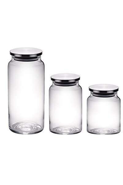 KORKMAZ Stora Pure Cam 3lü Saklama Seti