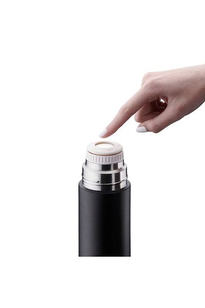 KORKMAZ Enjoy Black Thermos 580 ml