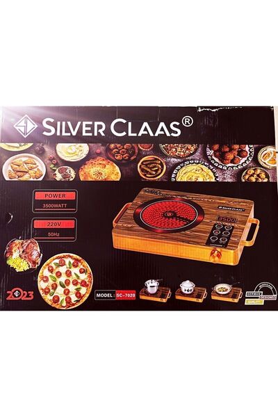 silver claas Ailpu Silver Class Profesyonel 3500w Dokumatik Elektrikli Lazer Indüksiyon Ocak Genel Pişirici