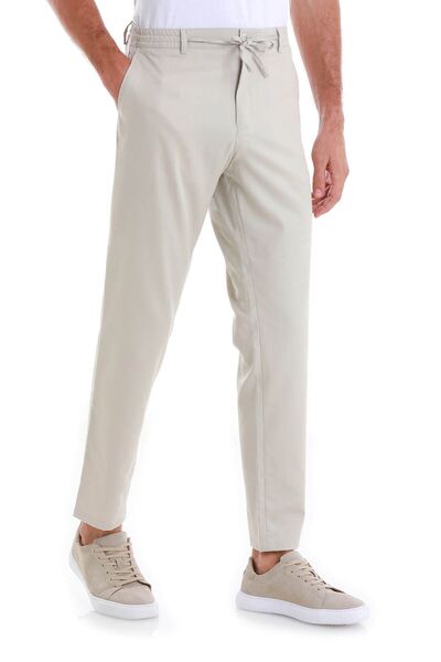 Hatemoğlu Ткані динамічні прямі джинси з кишенями з боків