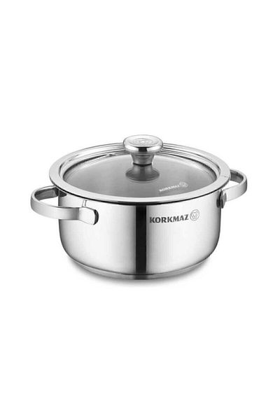 KORKMAZ Minika 14 Cm Inox Pot