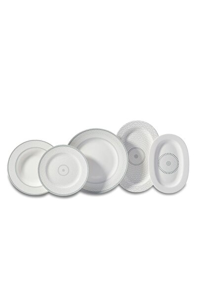 KORKMAZ Vanessa Collection 55 Parça Yuvarlak Yemek Takımı A8867