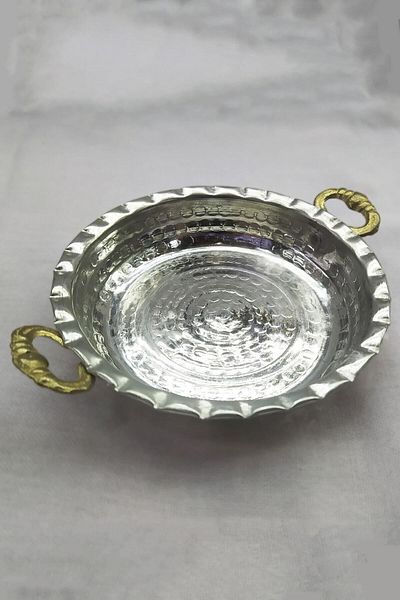 Batur Ticaret Mini Copper Snack Bowl Breakfast Plate