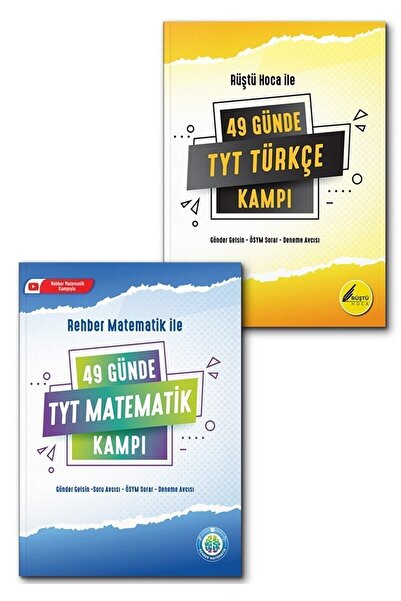 REHBER MATEMATİK YAYINLARI Rehber Matematik ile 49 Günde Tyt Matematik Ve Rüş...