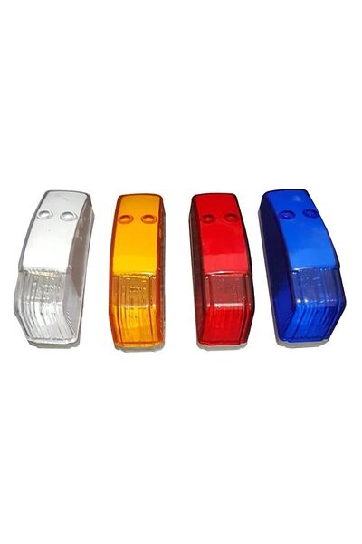 Akyol Sarı 403 Tepe Lambası (4 Adet) 12 Ve 24 Volt Uyumlu 403 Tepe Lamba - Sarı 12-24 Volt (4 Adet)