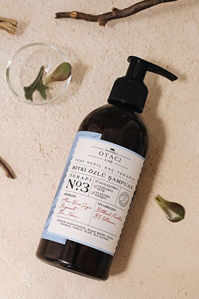 Otacı Lab Yeni Nesil Saç Terapisi Bitki Özlü Şampuan Terapi No:3