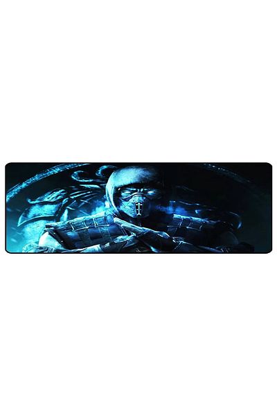 ALKESE Геймърска подложка за мишка Subzero Patterned - 70x30 см, зашита и неплъзгаща се основа