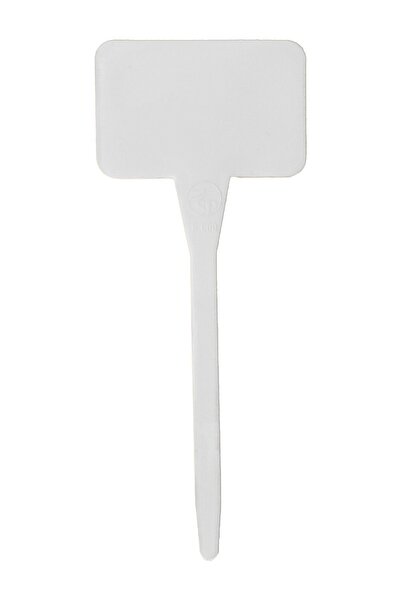 ToXA Sera Saksı Etiketi 10 Adet 14x6cm Plastik Çiçek Bitki Fide Levhası Kazık...