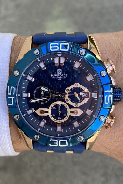 Naviforce Men's Wristwatch with Active Indicator Sports and Stylish Great Appearance