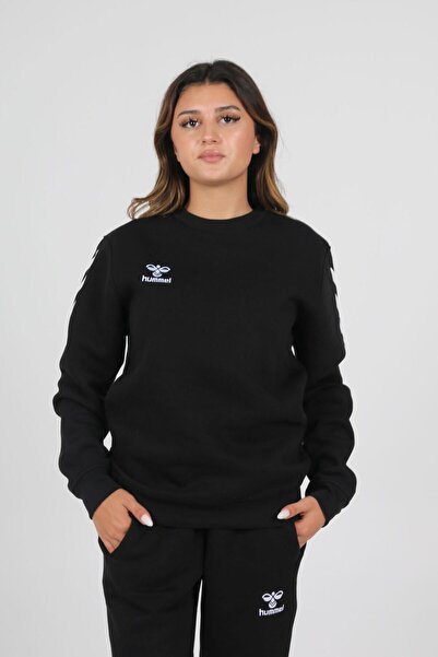 hummel Armin Pamuklu Sweat Siyah