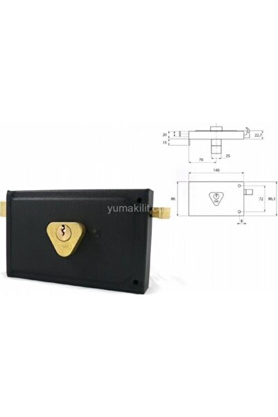 Yuma Ym 602 - Tirajlı Square Lock