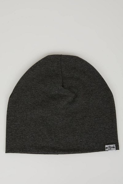 DeFacto Men's Beanie Combed Cotton - Label Printed, C7135Ax24Wn