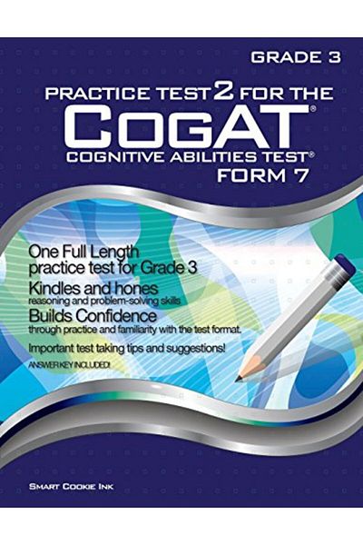 Ingram Practice Test 2 For The Cogat Form 7 Grade 3 Level 9 Cogat Grade 3 Cogat Grade 3