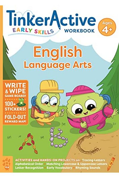 Macmillan Distribution Tinkeractive Early Skills English Language Arts Workbook Ages 4