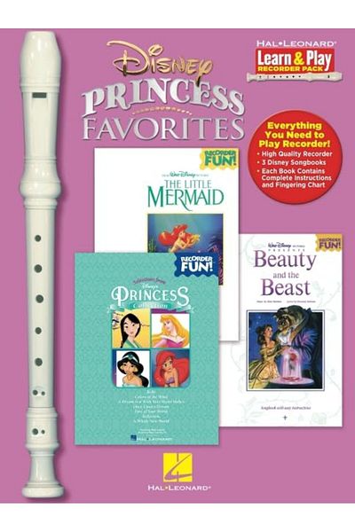 Ingram Disney Princess Favorites Learn & Play Recorder Pack