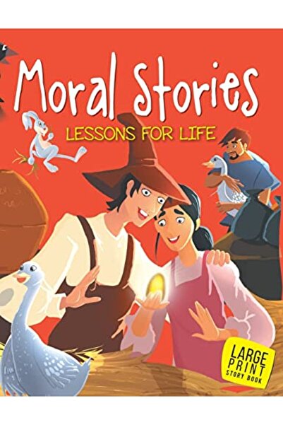 Om Books International قصص أخلاقية دروس للحياة طباعة كبيرة