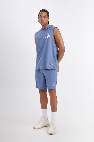 DeFacto Shaquille O'Neal Shorts mit kurzem Bein – Standard-Passform C6999ax24hs