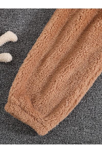 ÖYKÜ KİDS Детска пижама и костюм с плюшена горна част с качулка