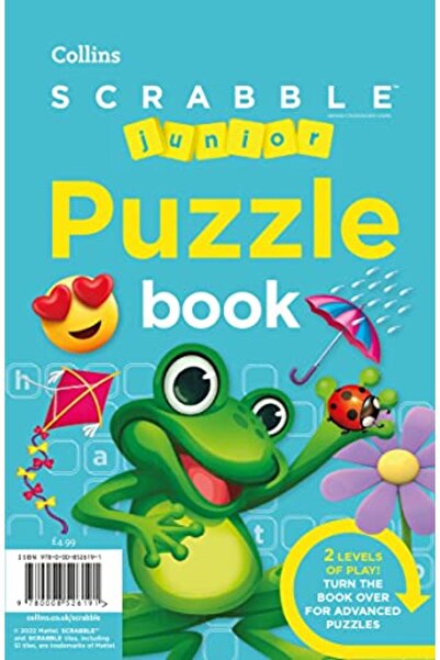 Harper Collins كتاب ألغاز سكرابل تي إم جونيور