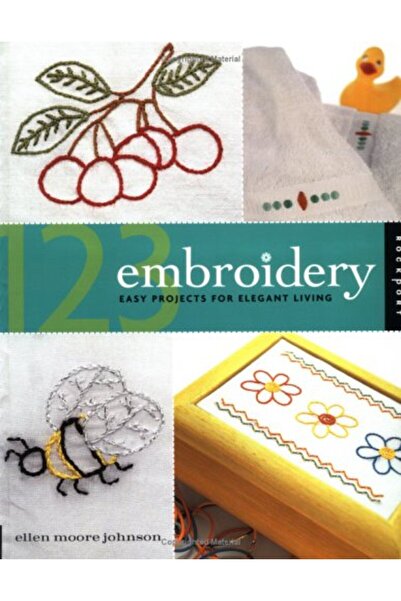 Hachette 123 مشروع تطريز سهل لحياة أنيقة