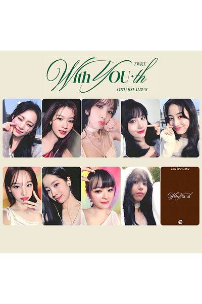 Kpop Dünyasi Twice with You Th Pob 3 Pc Set