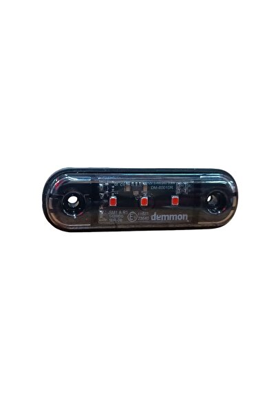 POLATLI OTO AKSESUAR Demmn 3 Ledli Tombul Parmak Led 12v - 24v Kırmızı ( 1 Ad...