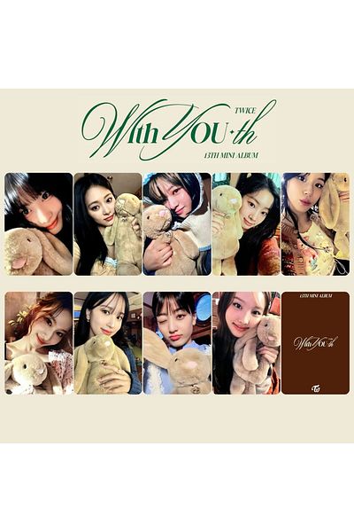 Kpop Dünyasi Twice - "With You Th" Pob 4 Pc Set