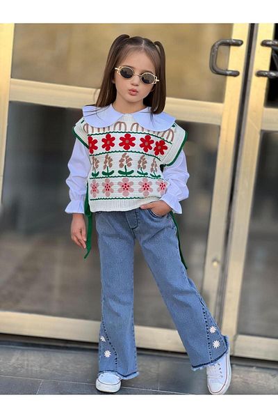 ALPİDS Süzene Girl's Vest Set - Set of 3