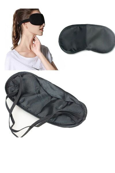 Yayke Yumuşak Işık Önleyen Uyku Göz Bandı Lastikli Göz Maskesi