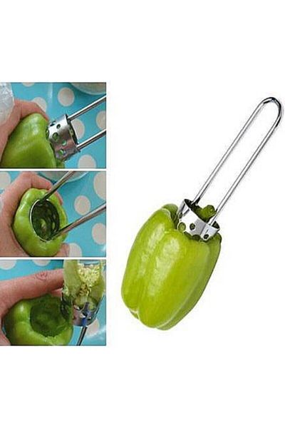 Yayke Stuffed Pepper And Pumpkin Carver Stainless Metal Stuffed Carving