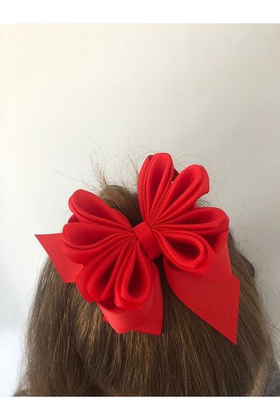 Stil Tasarım Toka Red Big Ribbon Buckle