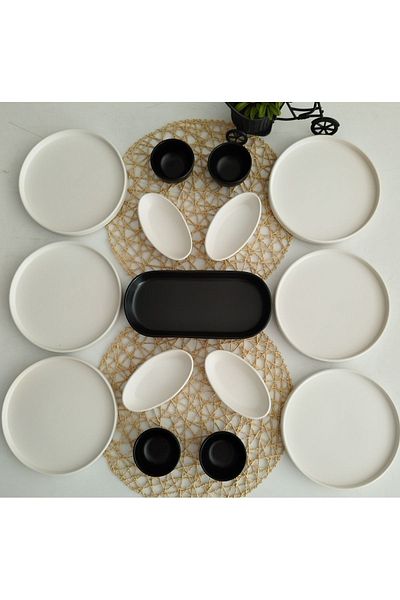 Keramika 15 Piece Set for 6 Persons Breakfast