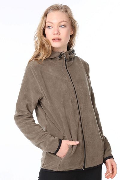Vio Belle Women's Fleece Sweatshirt - Zipper and Hood