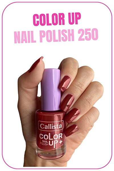 Callista Color Up Nail Polish Oje 250 Great Idea - Kırmızı