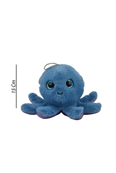 Halley Oyuncak Güzel Gözlü Ahtapot Peluş 15 Cm 62403