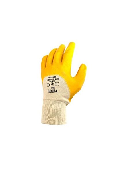 VENTO Sarı Nitril Iş Eldiveni Elv 1 No:10 12 Adet