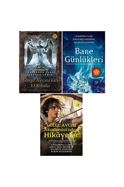 Artemis Yayınları Gölge Avcısı'nın El Kitabı - Bane Günlükleri - Gölge Avcısı Akademisi'nden Hikayeler 3 Kitap Set