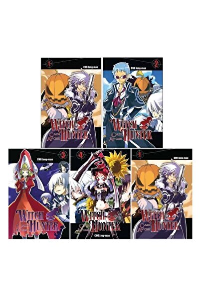 Marmara Çizgi Witch Hunter 1-2-3-4-5. Ciltler Manga Seti - Cho Jung-man