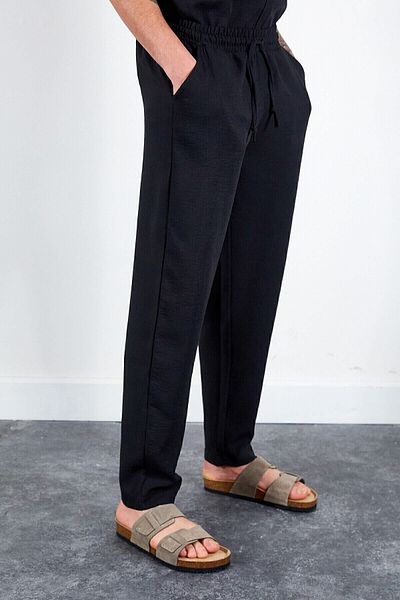 Manche Pantaloni pentru bărbați Black Diva |   Mes 616774 -01